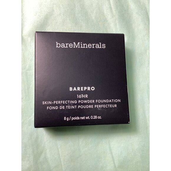 BareMinerals BarePro 16HR Skin-Perfecting Powder Foundation Medium Deep 45 Warm - Picture 1 of 8